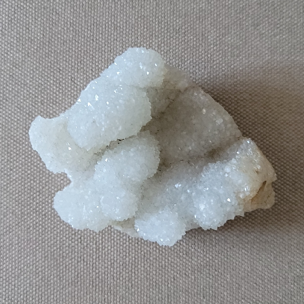 White Crystal Quartz Cluster Home Accent